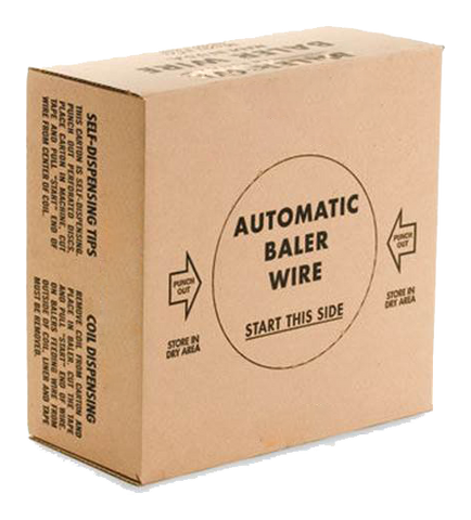 Black Bailing Wire 100 LB Box
